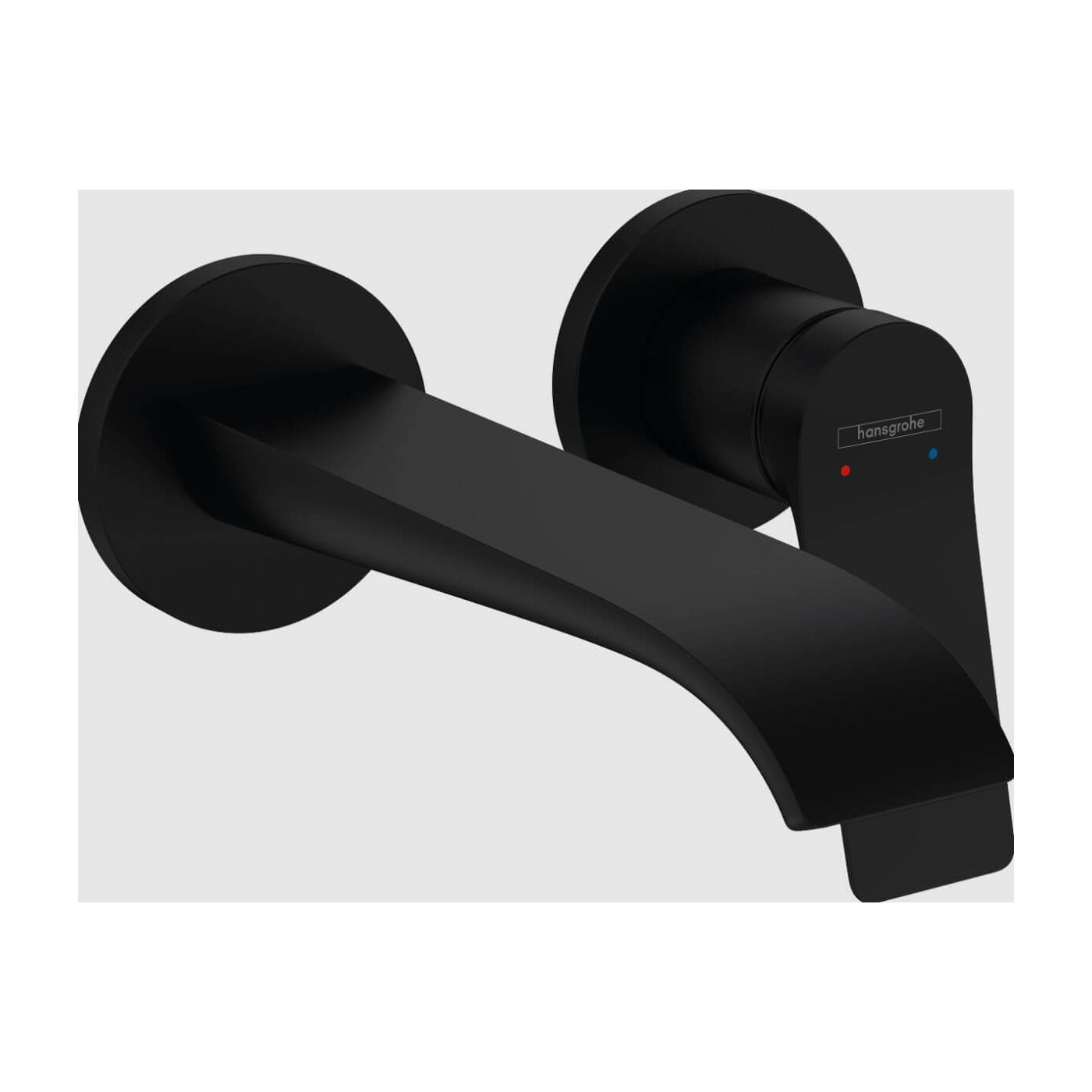 Jednouchwytowa Bateria Umywalkowa Podtynkowa Vivenis Czarny Mat 75050670 Hansgrohe
