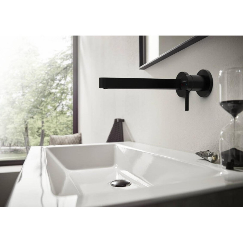 Jednouchwytowa Bateria Umywalkowa Finoris Podtynkowa Czarny Mat 76050670 Hansgrohe