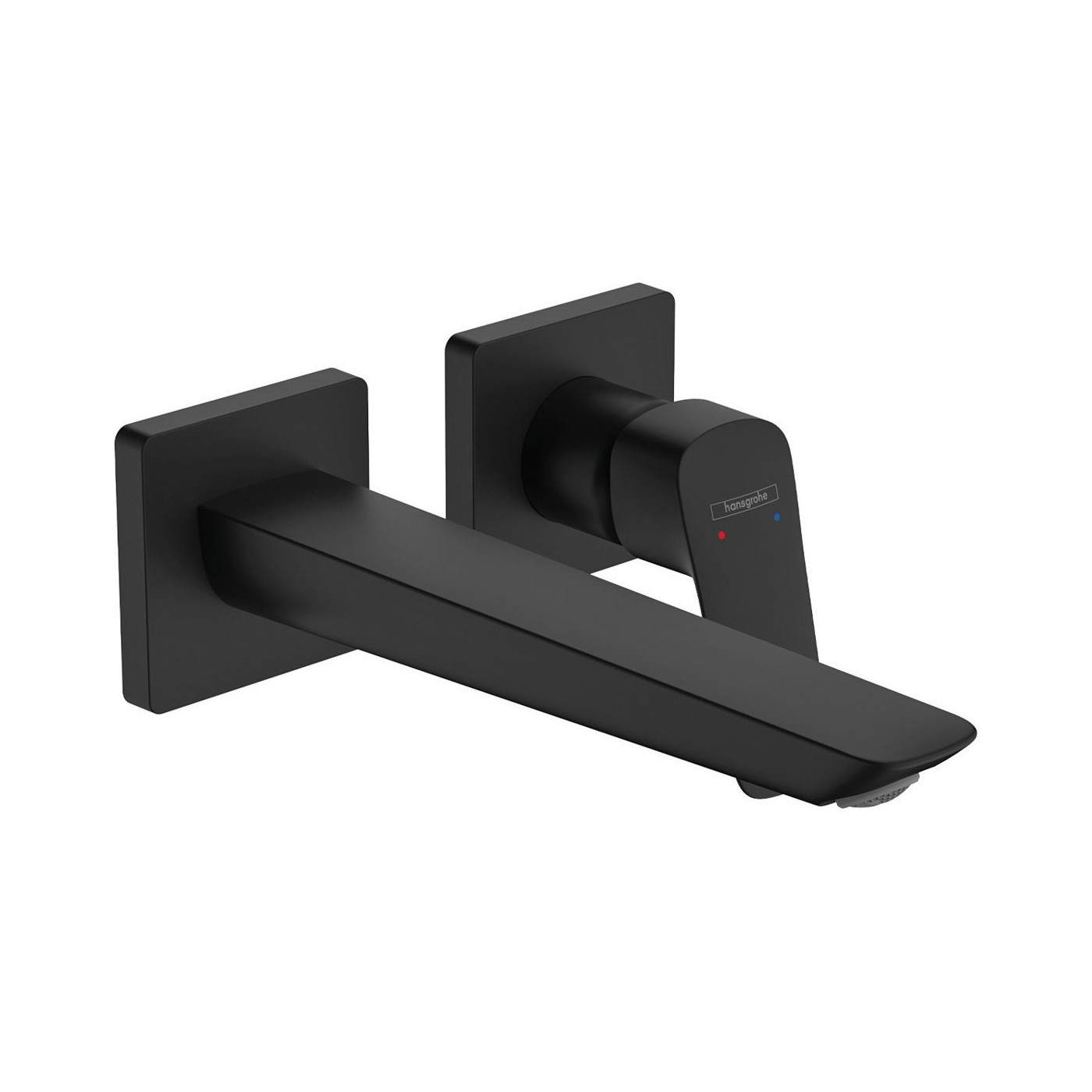 Podtynkowa Bateria Umywalkowa Z Wylewką 20,6 cm Logis Czarny Mat 71256670 Hansgrohe