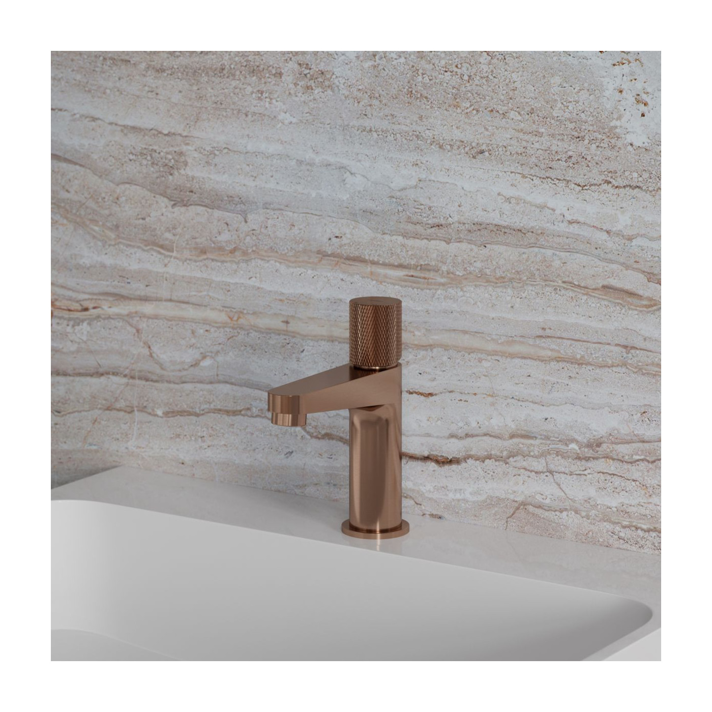 Bateria Umywalkowa Contour Miedź Szczotkowana CT8010CPB Omnires