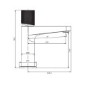 Bateria Umywalkowa Contour Miedź Szczotkowana CT8010CPB Omnires