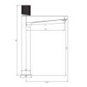 Bateria Umywalkowa Contour Miedź Szczotkowana CT8012CPB Omnires