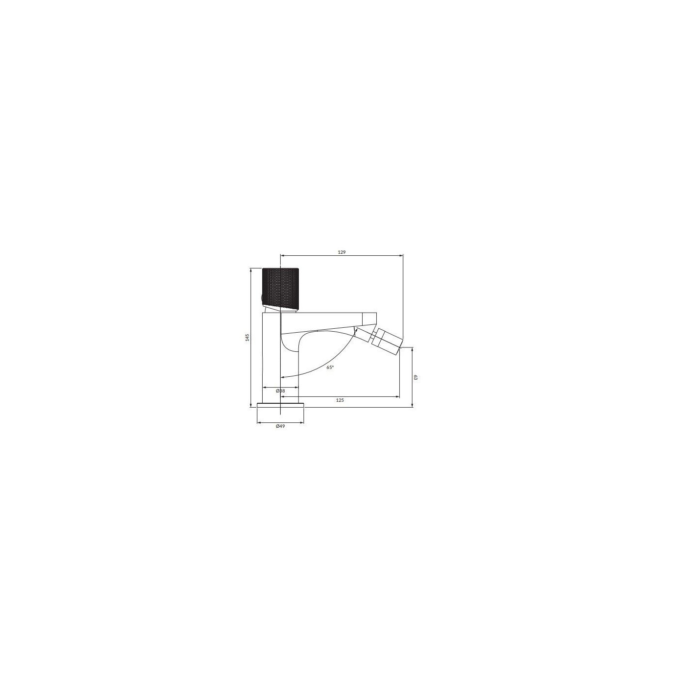 Bateria Umywalkowa Contour Miedź Szczotkowana CT8020CPB Omnires