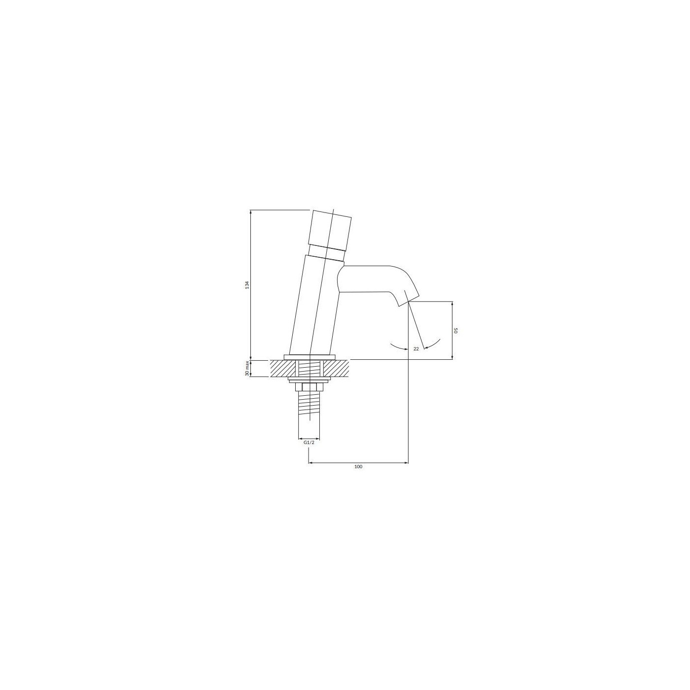 Bateria Umywalkowa Y Chrom Y1217CR Omnires