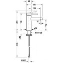 Bateria Umywalkowa Circle M Chrom CE1020002010 Duravit