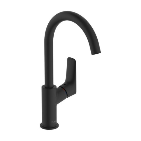 Bateria Umywalkowa 210 Z Obrotową Wylewką I Kompletem Odpływowym Z Cięgłem Logis 71130670 Hansgrohe