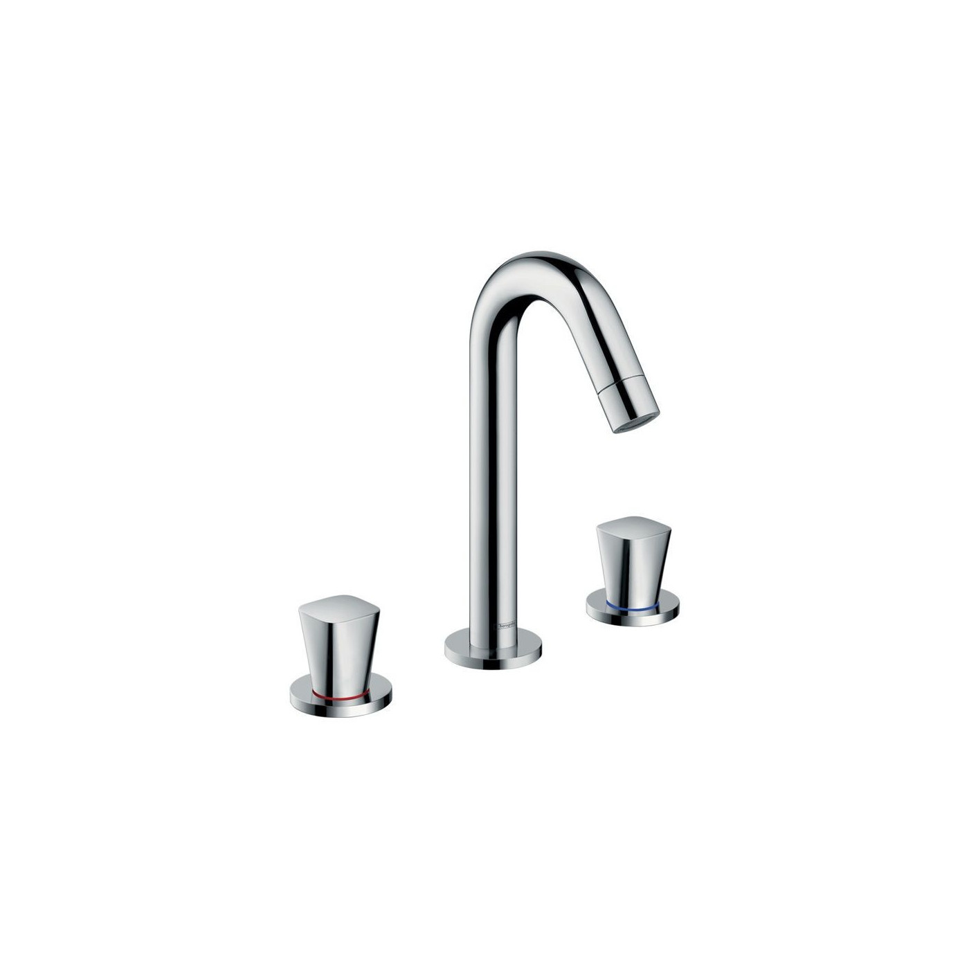 3-Otworowa Bateria Umywalkowa 150 Z Kompletem Odpływowym Z Cięgłem Logis 71133000 Hansgrohe