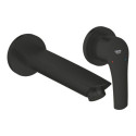 2-Otworowa Bateria Umywalkowa Do Montażu Podtynkowego Rozmiar M Eurosmart Matte Black 293382433 Grohe