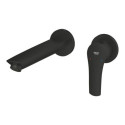 2-Otworowa Bateria Umywalkowa Do Montażu Podtynkowego Rozmiar M Eurosmart Matte Black 293382433 Grohe