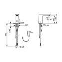 Bateria Umywalkowa 230/9V Bluetooth Electra Chrom 9200FTZ Oras