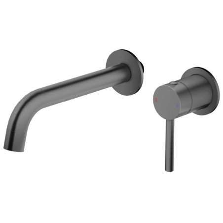 Bateria Umywalkowa Podtynkowa Z Boxem Fly Gun Metal 03012BN Emporia