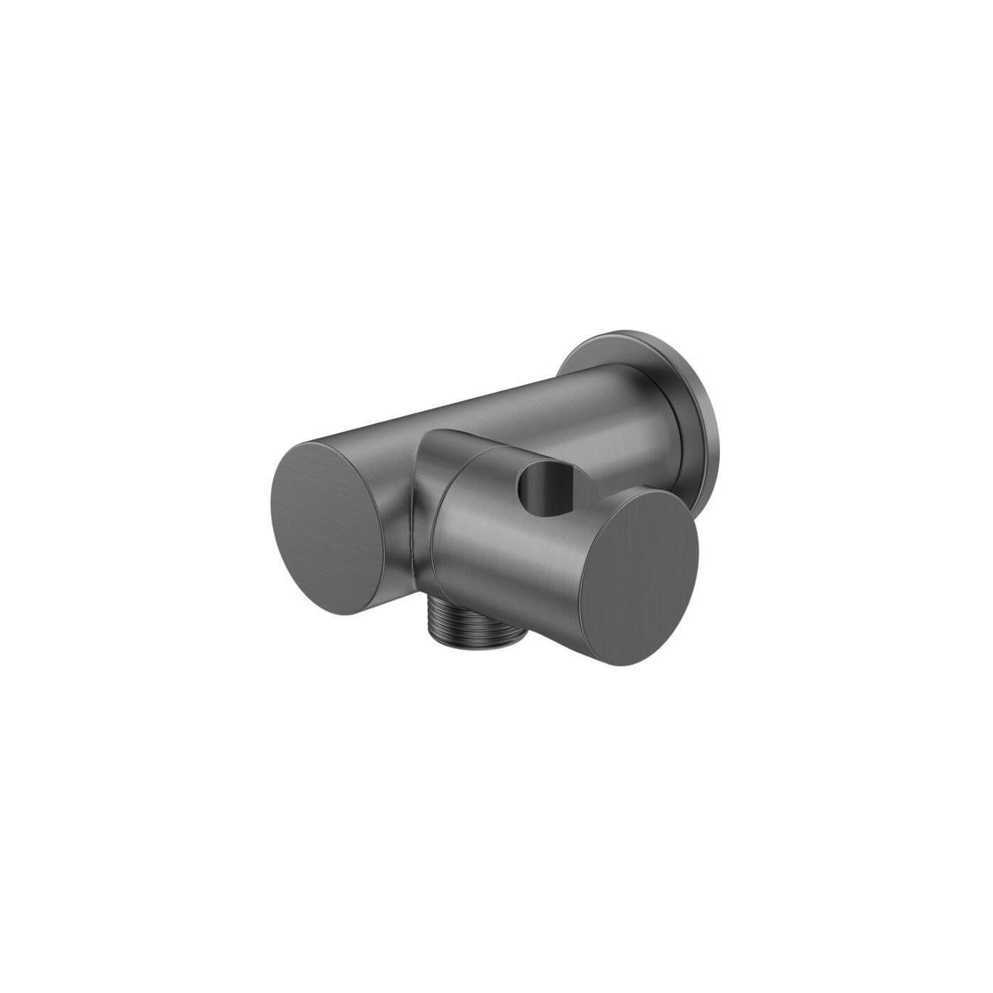 Uchwyt Słuchawkowy Z Przyłączem Wody Experience Grey QW004AEG Kohlman