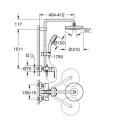 Deszczownica Z Mieszaczem 210 New Tempesta 26224001 Grohe