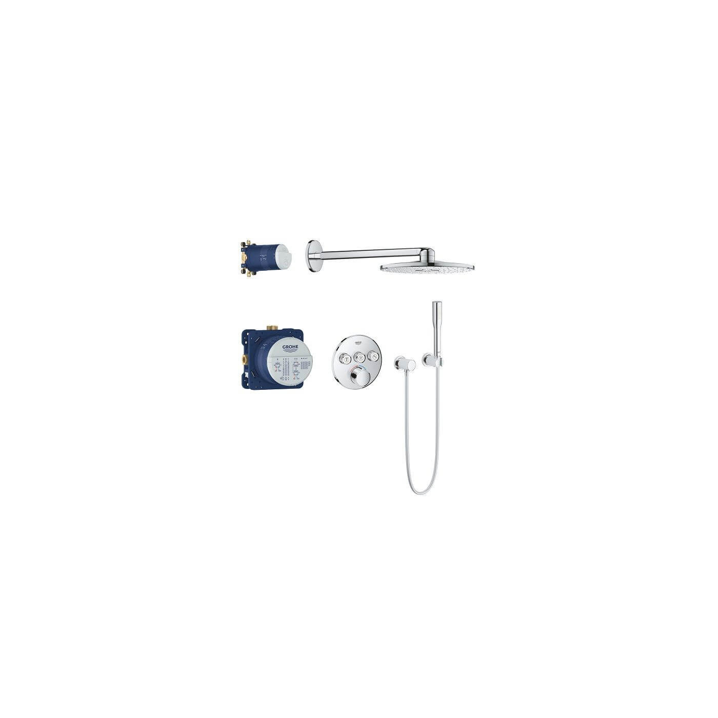 Podtynkowy Zestaw Prysznicowy SmartControl 34709000 Grohe