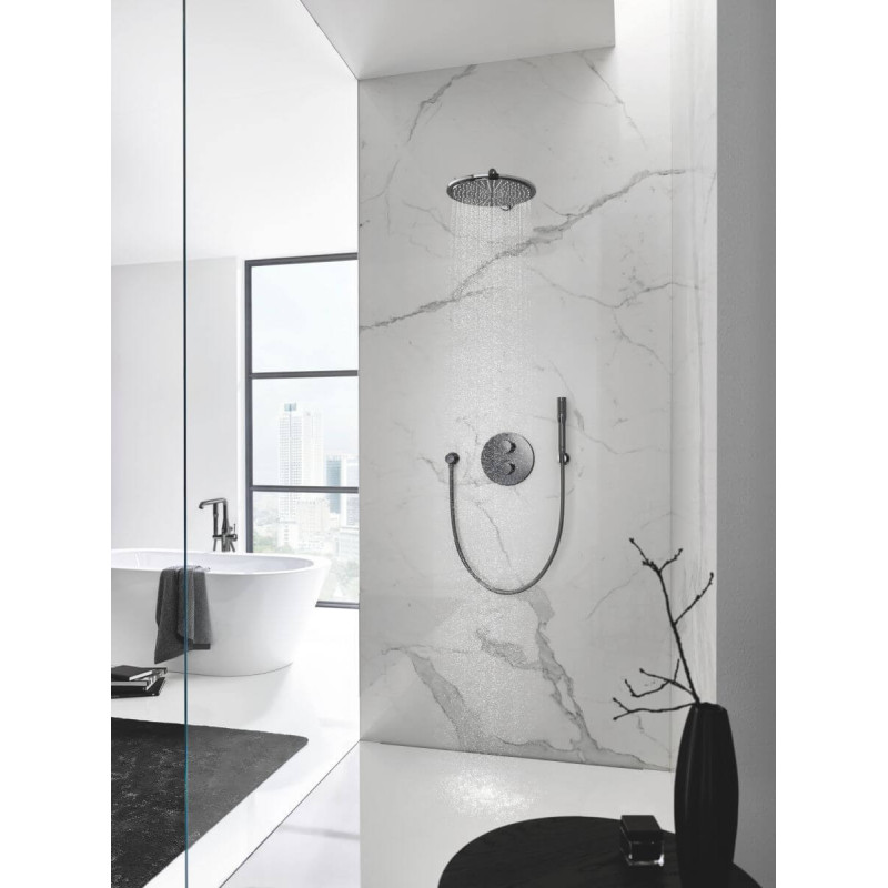 Deszczownica Z Ramieniem Rainshower Cosmopolitan 310 Hard Graphite 26066A00 Grohe