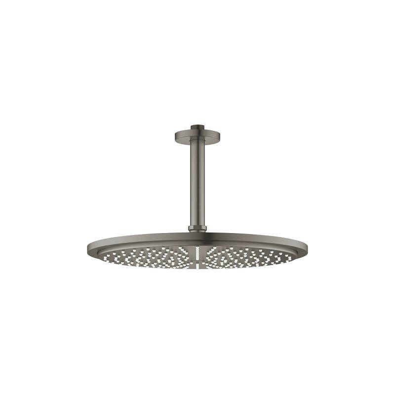Deszczownica Z Przepustem Stropowym 142 mm 1 Strumień Rainshower Cosmopolitan 310 Brushed Hard Graphite 26067AL0 Grohe