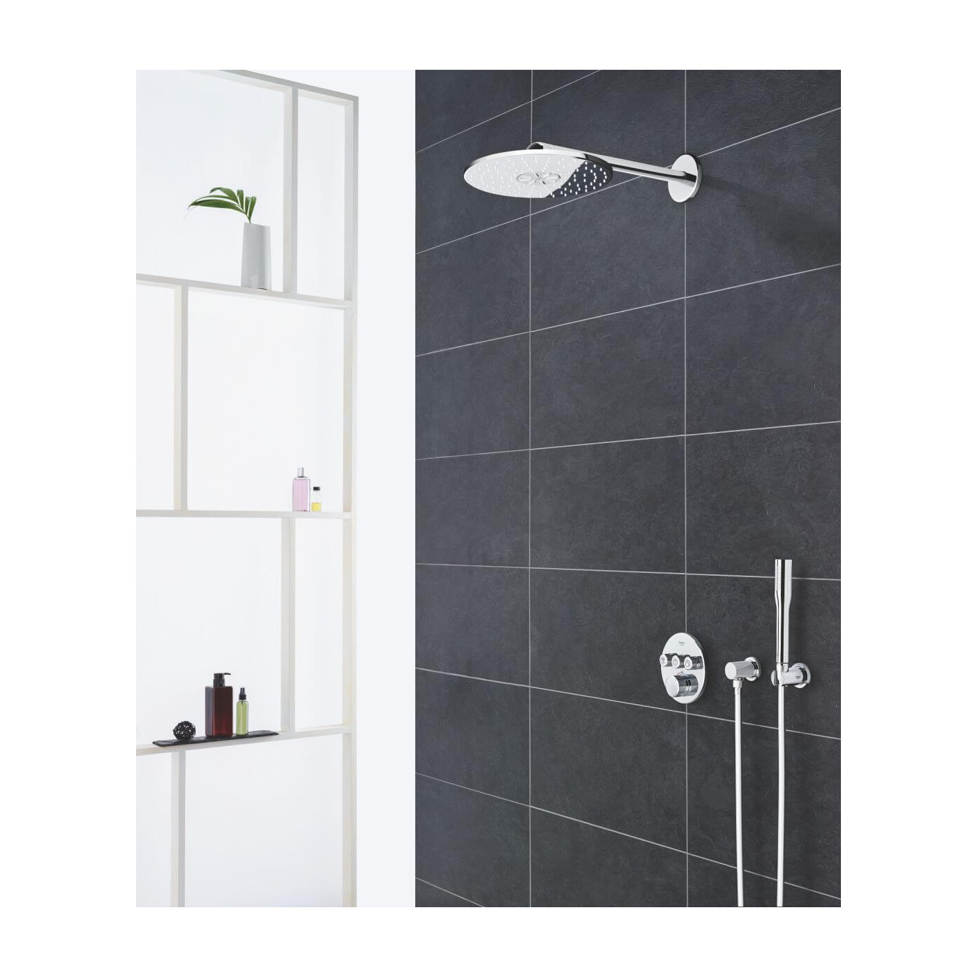 Zestaw Prysznicowy Grohtherm Smartcontrol Rainshower Smartactive 310 34705000 Grohe