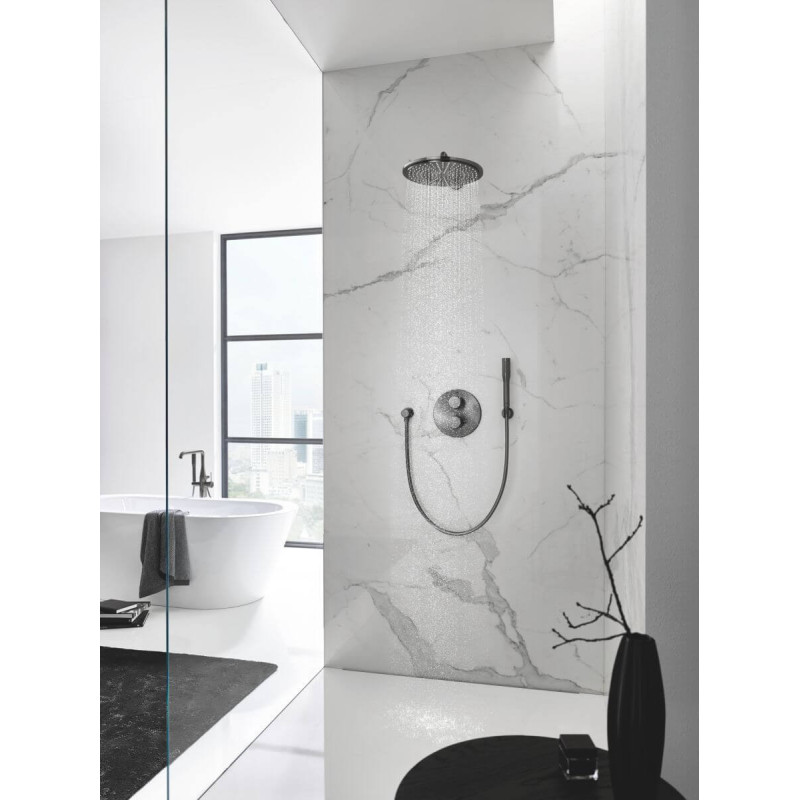 Deszczownica Z Ramieniem Rainshower Cosmopolitan 310 Brushed Hard Graphite 26066AL0 Grohe