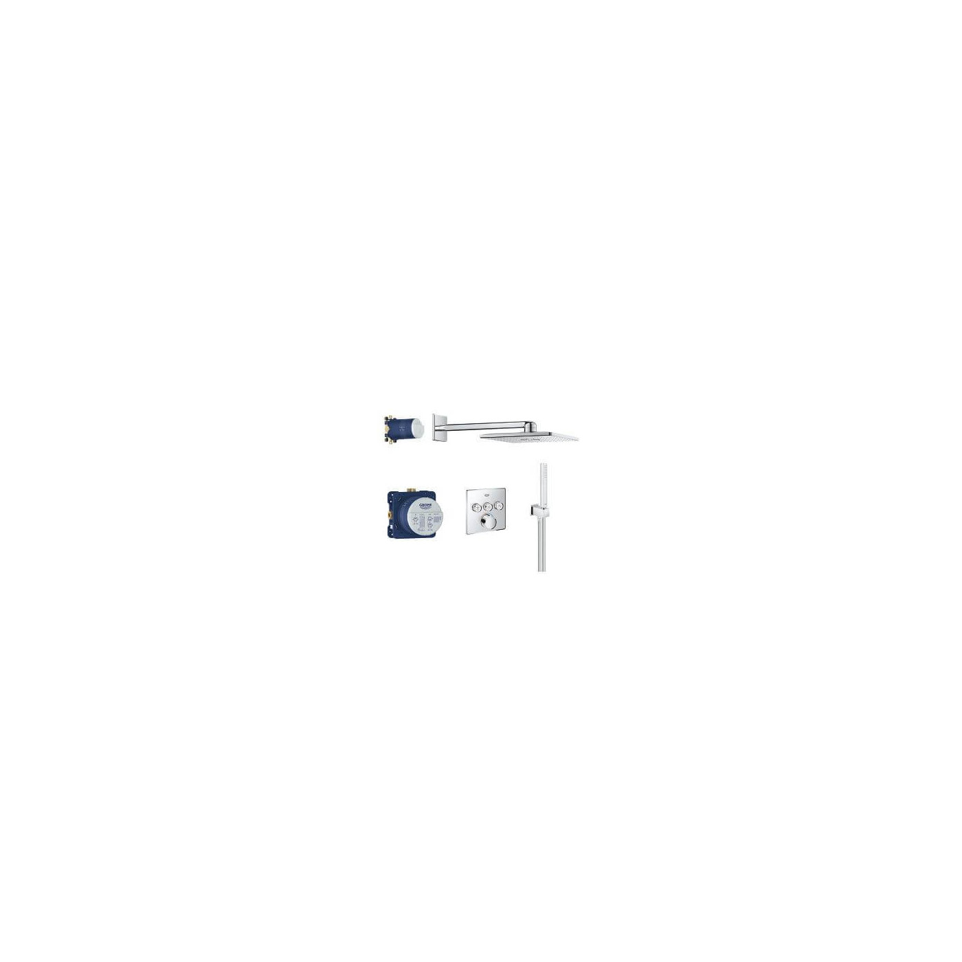 Podtynkowy Zestaw Prysznicowy SmartControl 34712000 Grohe