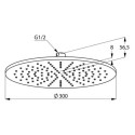 Deszczownica A-QA 6433005-00 Kludi