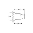 Uchwyt Prysznicowy Rainshower Brushed Warm Sunset 27074DL0 Grohe