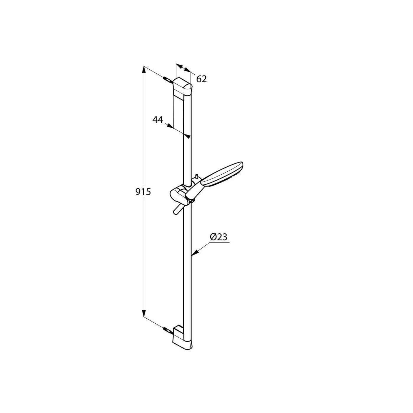 Zestaw Natryskowy Freshline 3S 6794005-00 Kludi