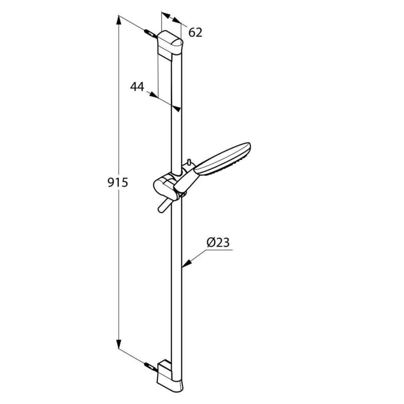 Zestaw Natryskowy Freshline 3S 6794005-00 Kludi