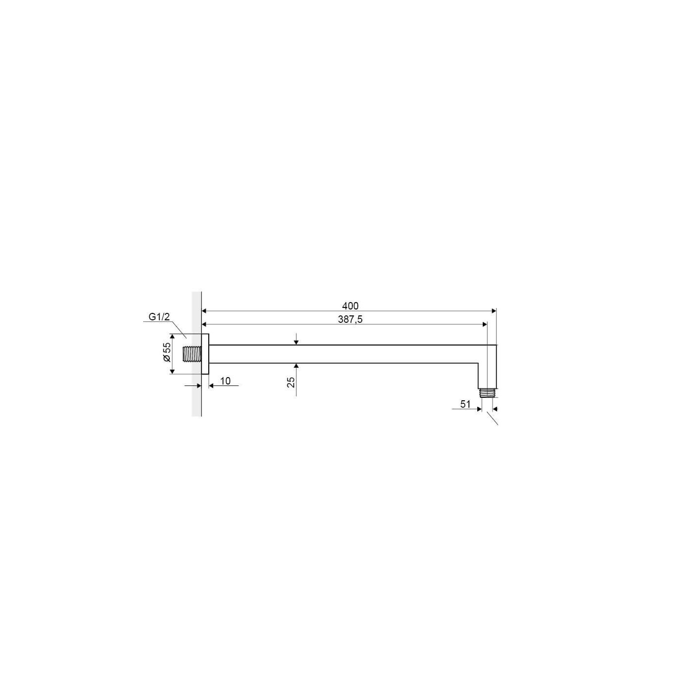 Zestaw Prysznicowo-Wannowy Frost Quatro Termo AREX.4403CR Excellent