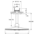 Deszczownica Z Przepustem Stropowym 142 mm 2 Strumienie Rainshower SmartActive 310 26477000 Grohe