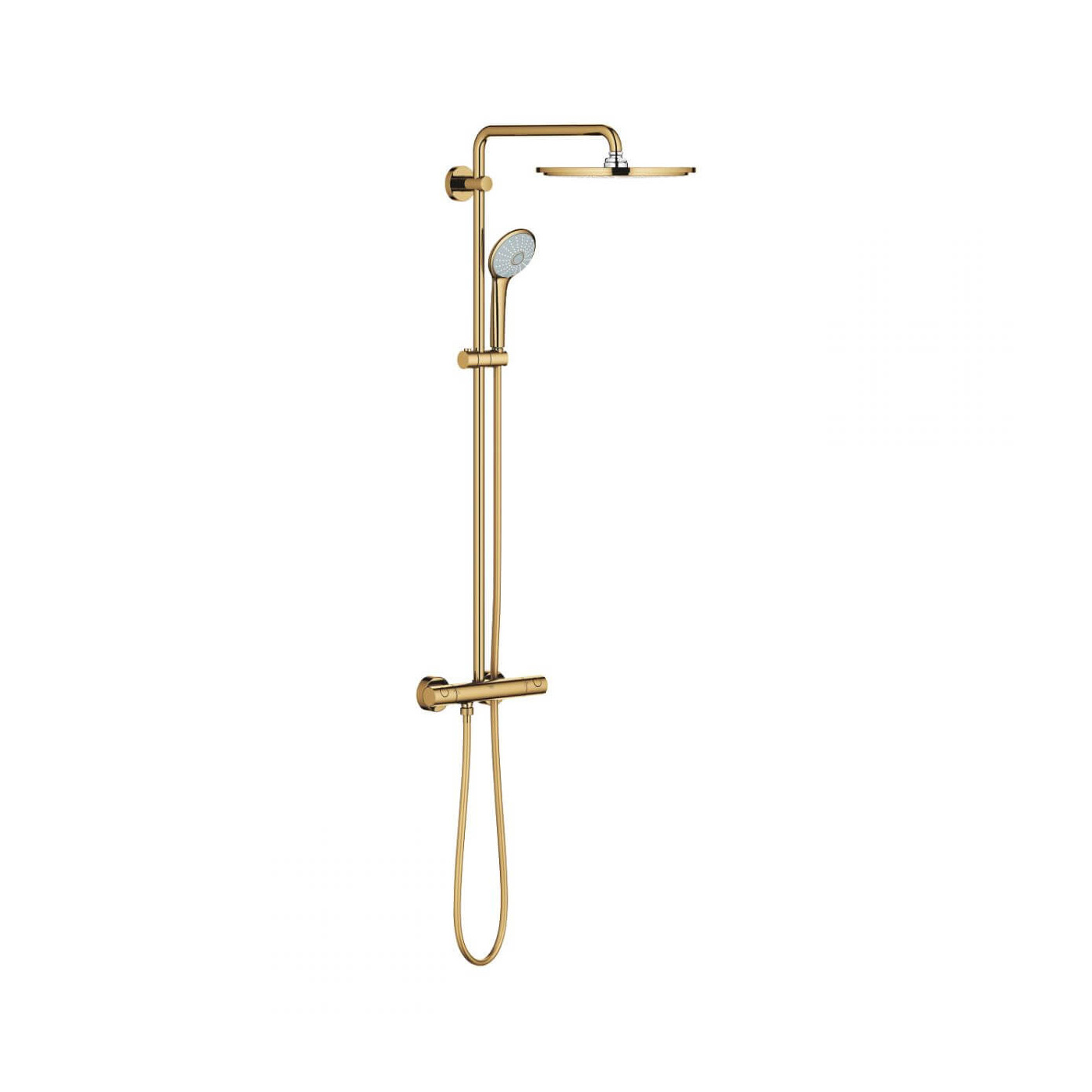 Zestaw Prysznicowy Euphoria Z Termostatem Cool Sunrise 26075GL0 Grohe