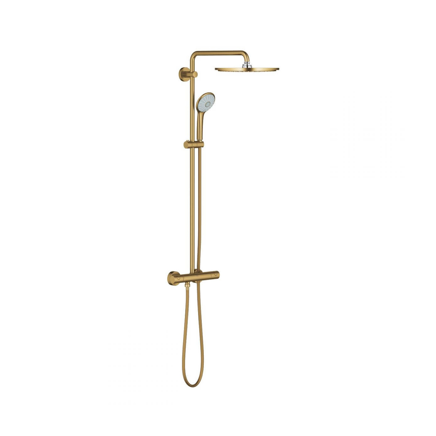 Zestaw Prysznicowy Z Termostatem Euphoria 310 Brushed Cool Sunrise 26075GN0 Grohe