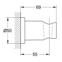 Uchwyt Ściennny Rainshower Chrom 27074000 Grohe