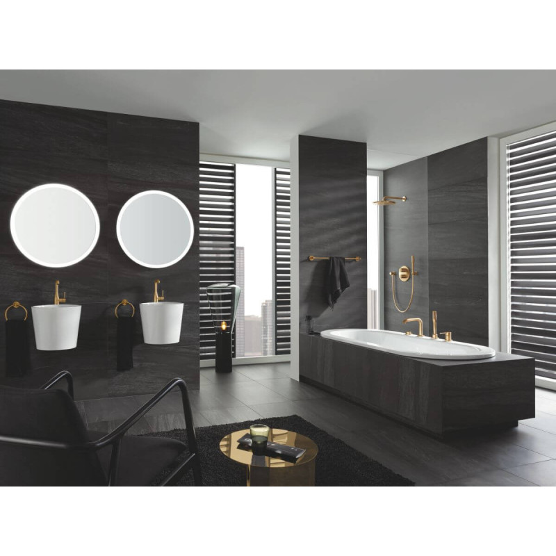 Deszczownica Z Ramieniem Rainshower Cosmopolitan 310 Brushed Cool Sunrise 26066GN0 Grohe