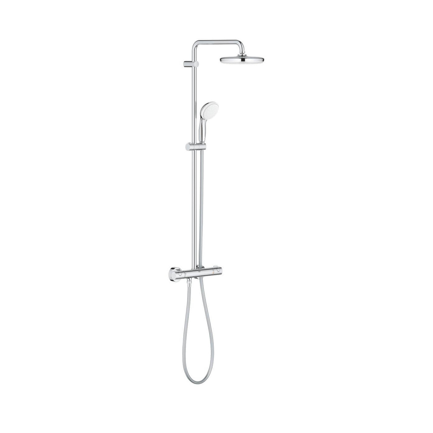 System Prysznicowy Bau System 210 Z Termostatem Chrom 26699000 Grohe