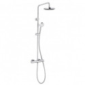 Kolumna Prysznicowa Logo Dual Shower Termostatyczna 680940500 Kludi