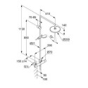 Kolumna Prysznicowa Logo Dual Shower Termostatyczna 680940500 Kludi