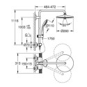 Zestaw Prysznicowy Z Termostatem Euphoria 260 Chrom 27296003 Grohe