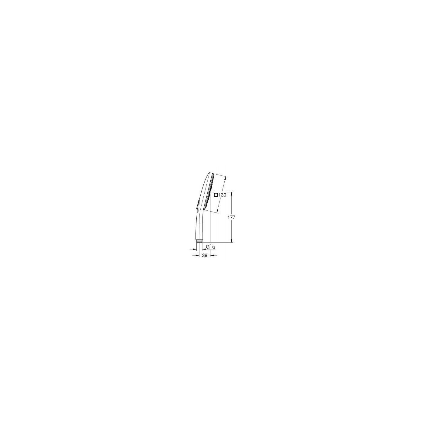 Słuchawka RainShower Active 26550000 Grohe