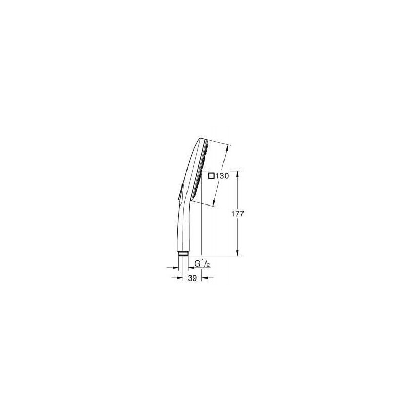 Słuchawka RainShower Active 26550000 Grohe
