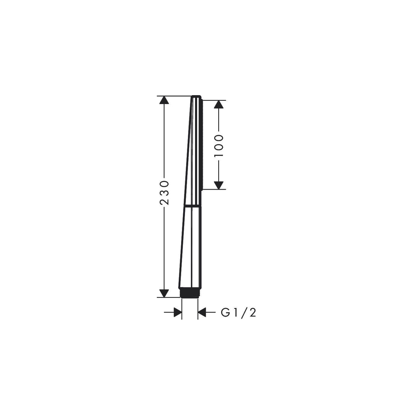 Główka Prysznicowa Rainfinity 100 1 Jet 26867670 Hansgrohe