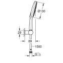 Zestaw Prysznicowy Rainshower Smaractive 130 26580000 Grohe