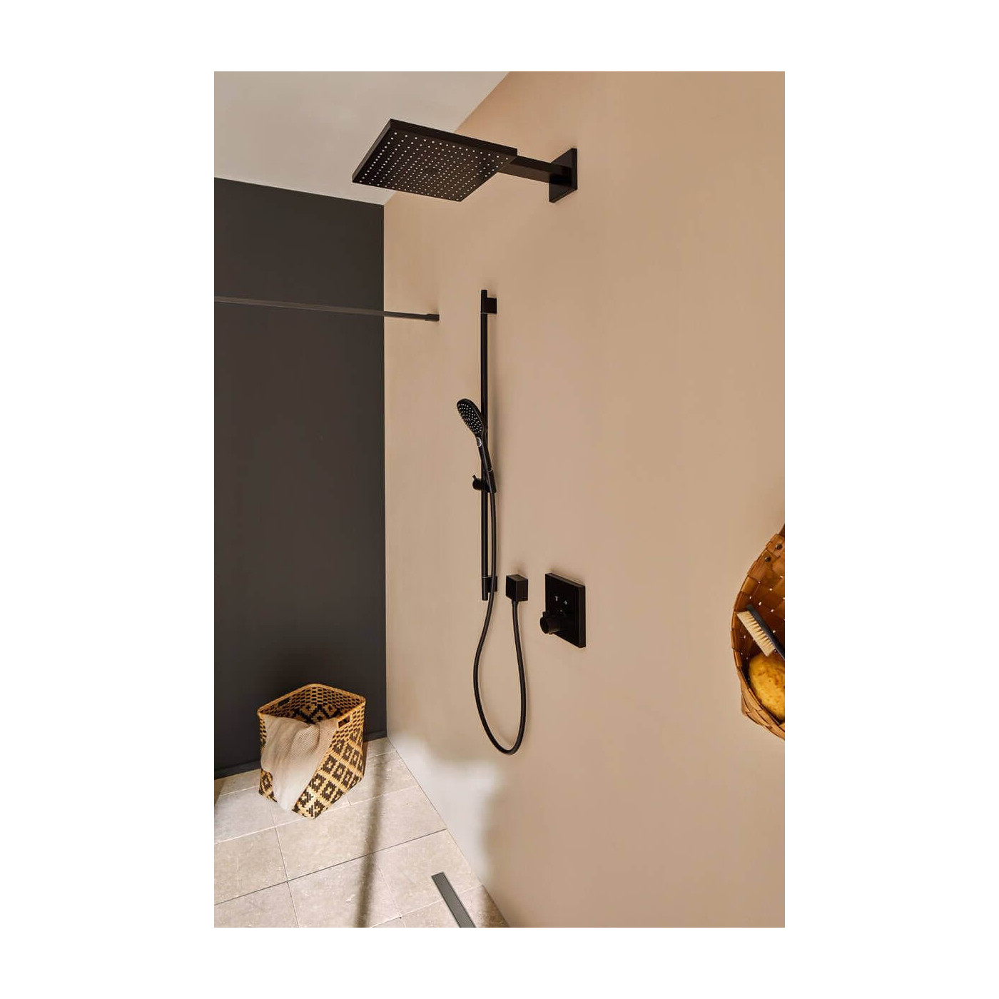 Głowica Prysznicowa 300 1Jet Z Ramieniem Prysznicowym 26238670 Hansgrohe