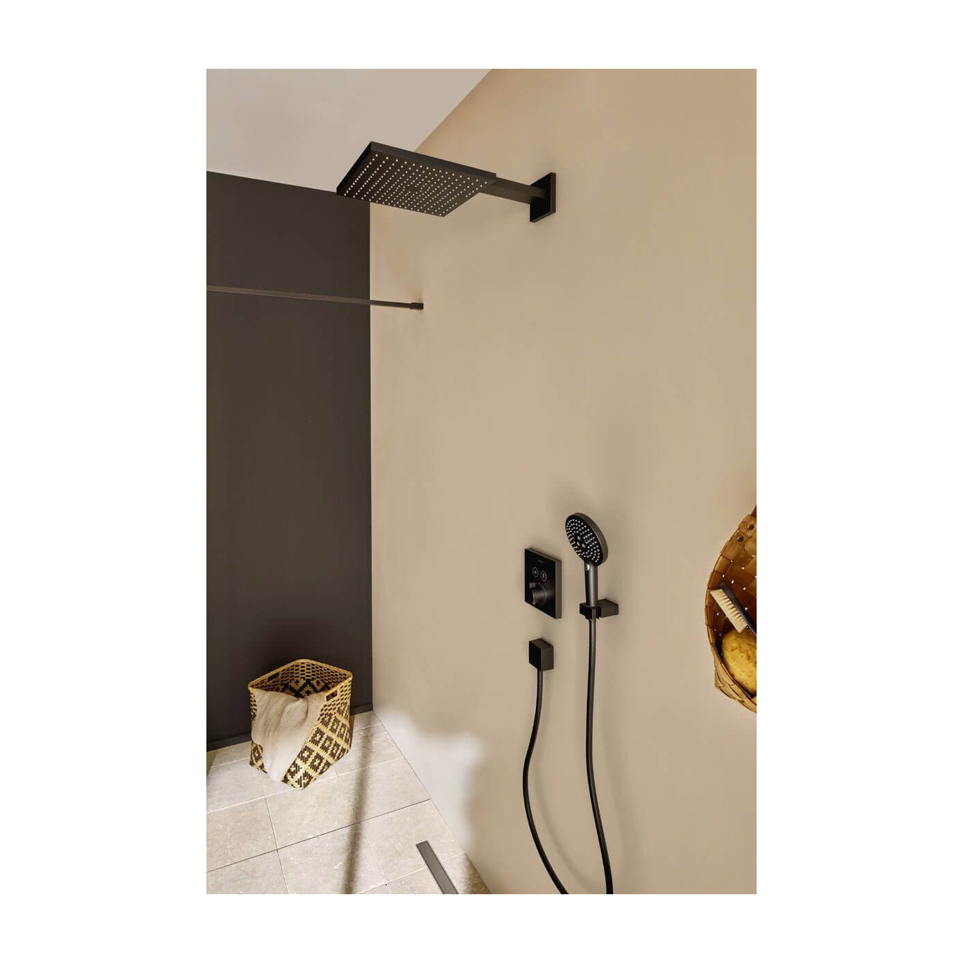 Głowica Prysznicowa 300 1Jet Z Ramieniem Prysznicowym 26238670 Hansgrohe