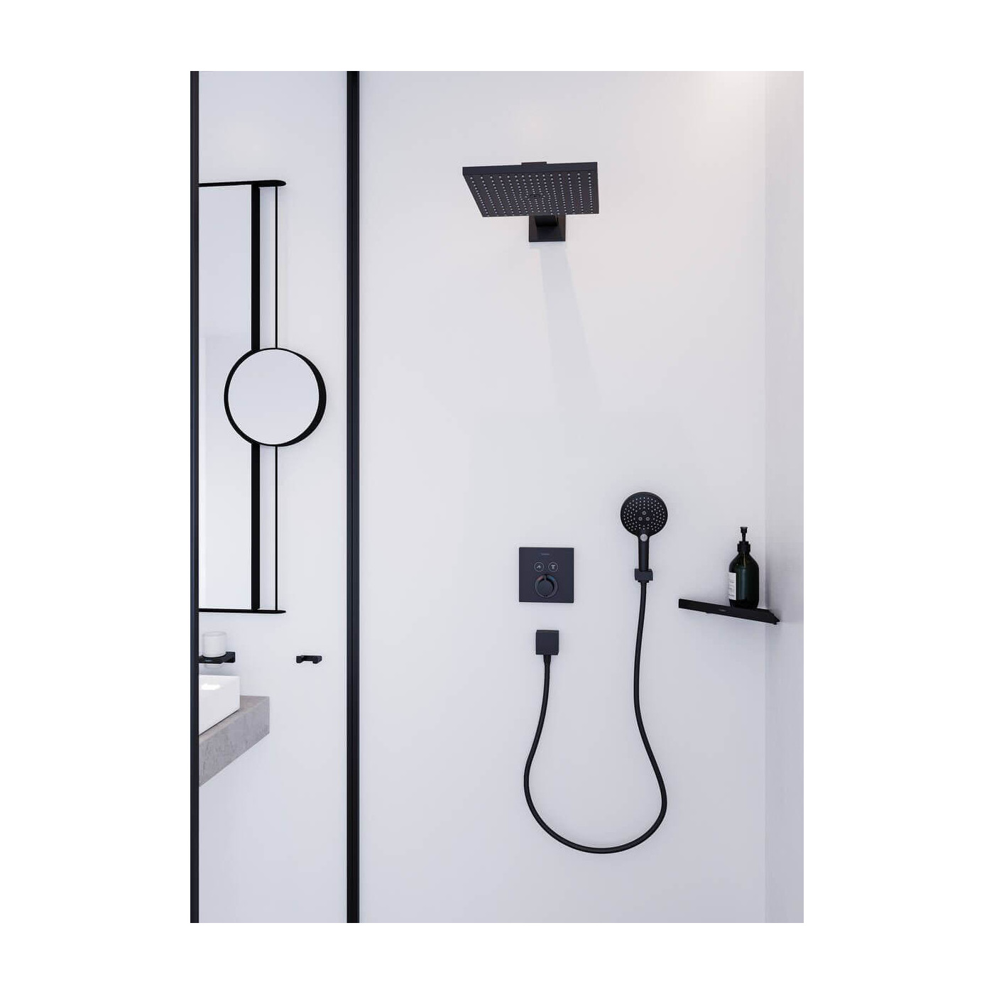 Głowica Prysznicowa 300 1Jet Z Ramieniem Prysznicowym 26238670 Hansgrohe