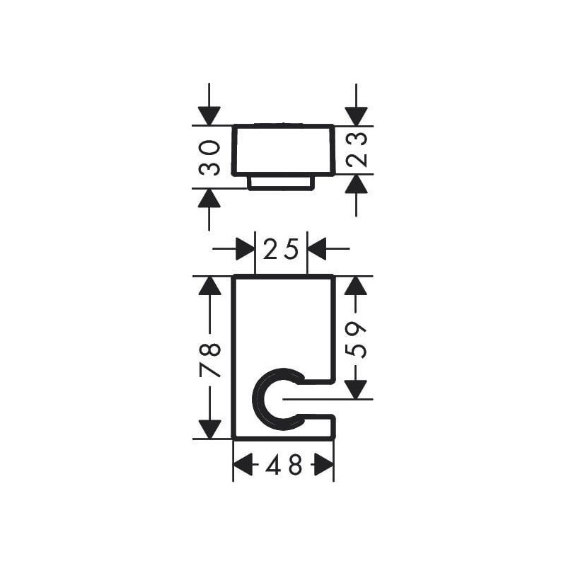 Uchwyt Prysznicowy Porter E 28387670 Hansgrohe