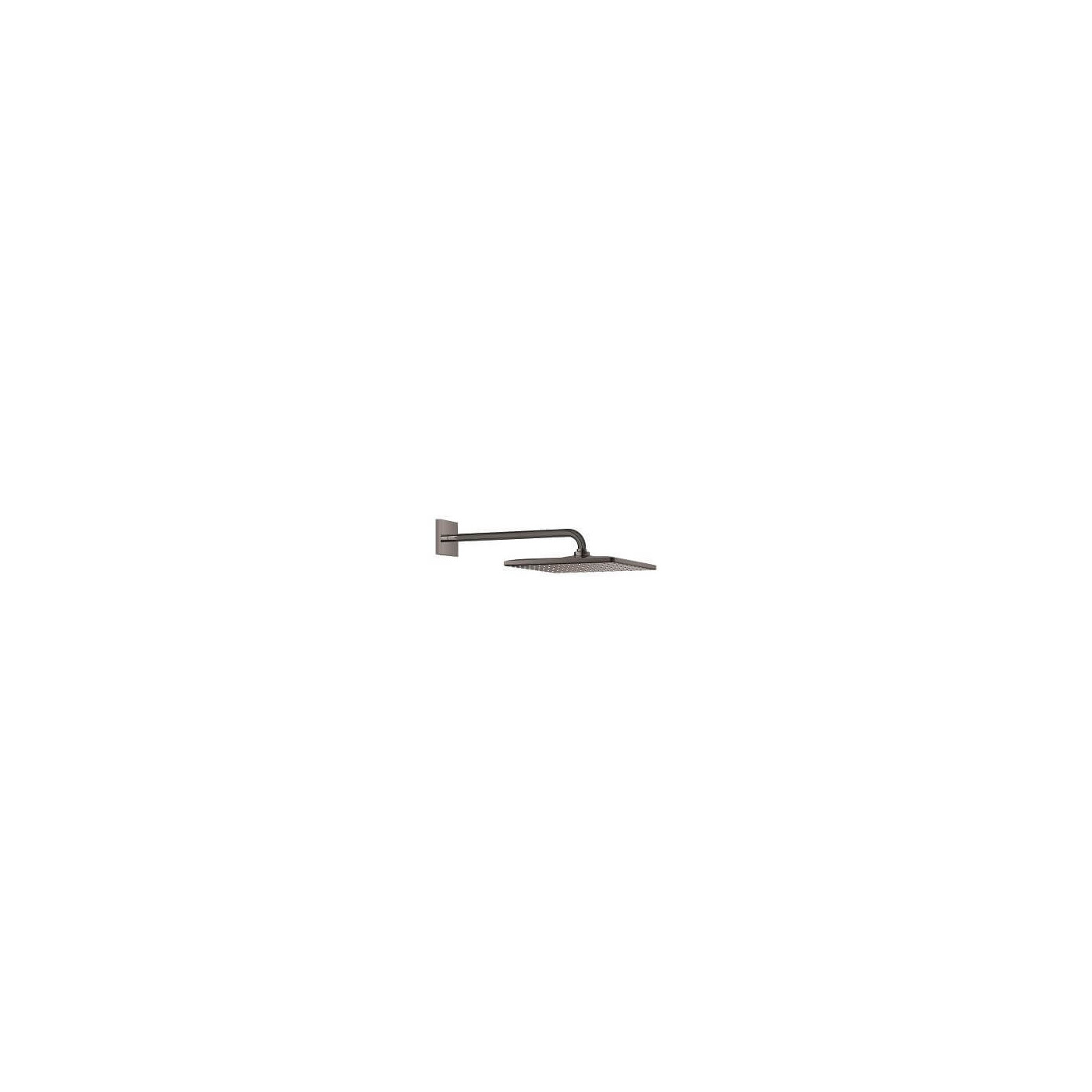 Deszczownica Z Ramieniem 422 mm 1 Strumień Rainshower Mono 310 Cube Hard Graphite 26564A00 Grohe