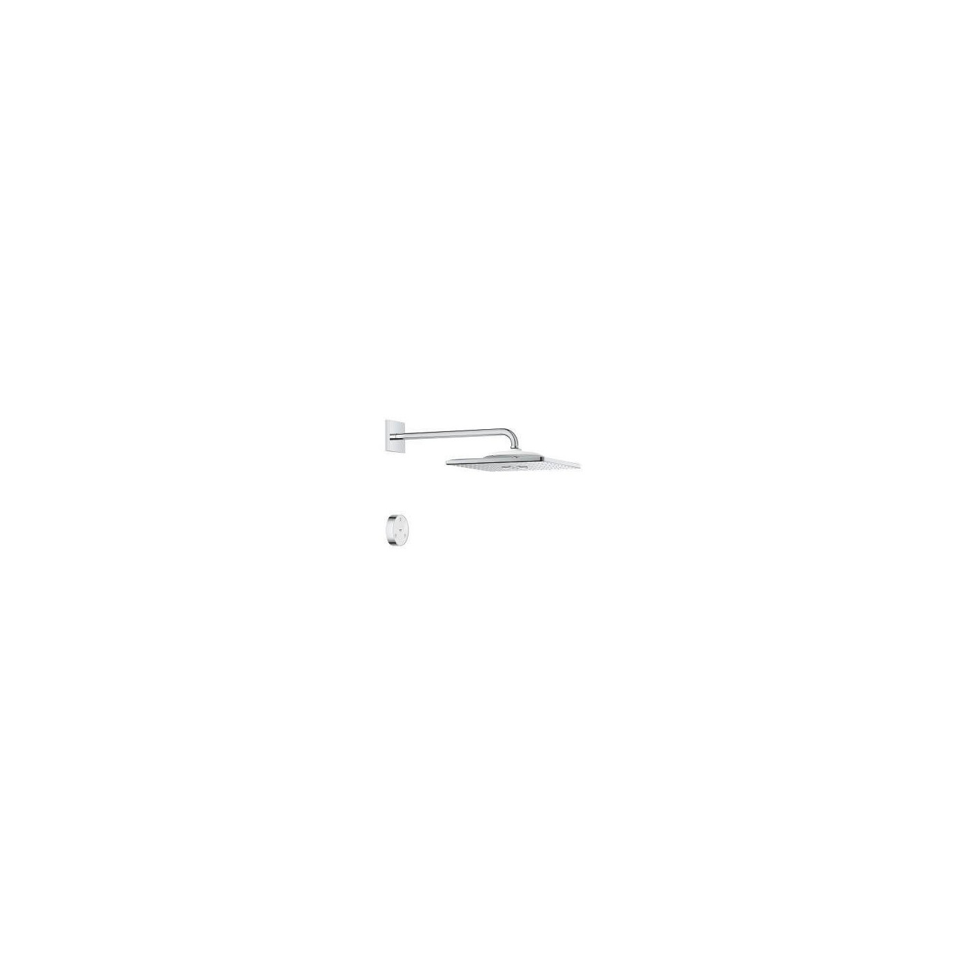 Deszczownica Z Ramieniem 422 mm 2 Strumienie Rainshower SmartConnect 310 Cube 26642000 Grohe