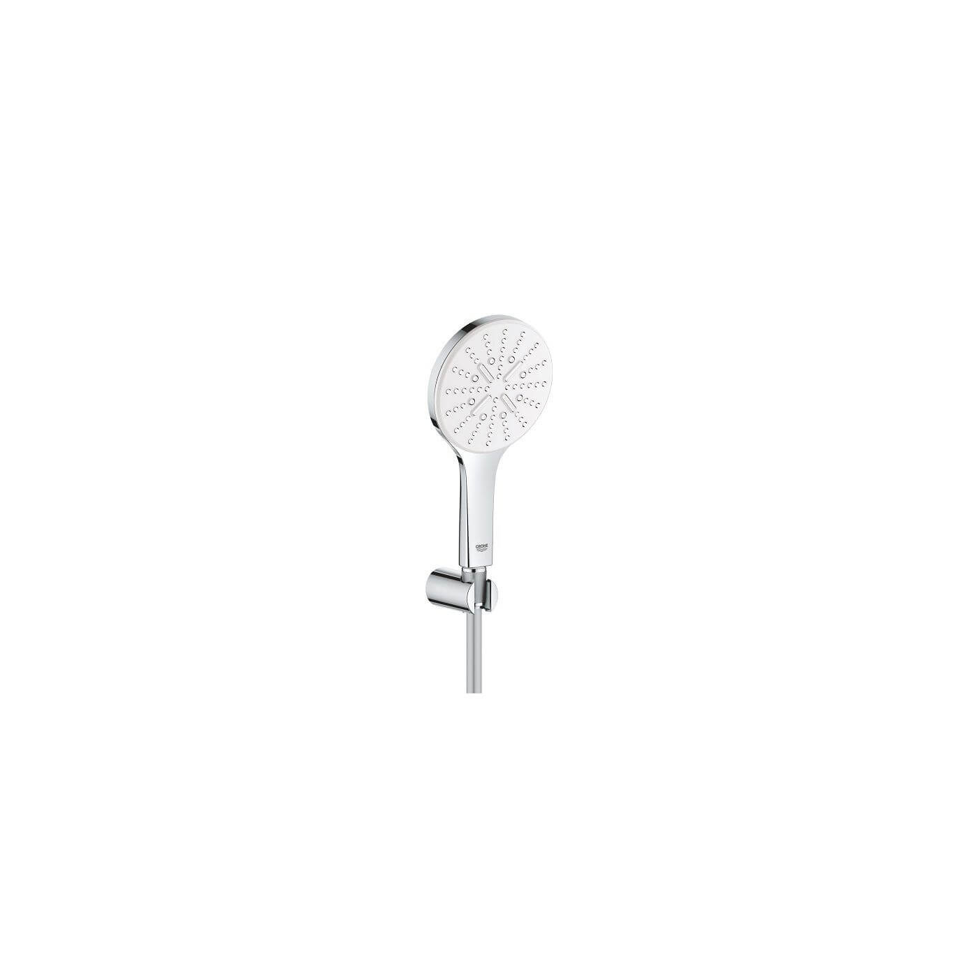 Zestaw Prysznicowy 3 Strumienie Rainshower SmartActive 130 Moon White 26581LS0 Grohe