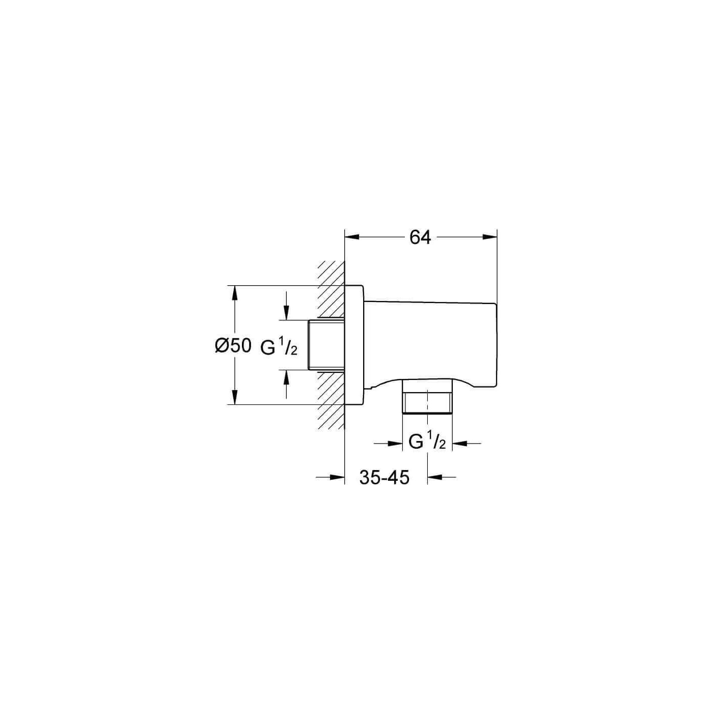 Zestaw Prysznicowy 6w1 Essence Hard Graphite Grohe
