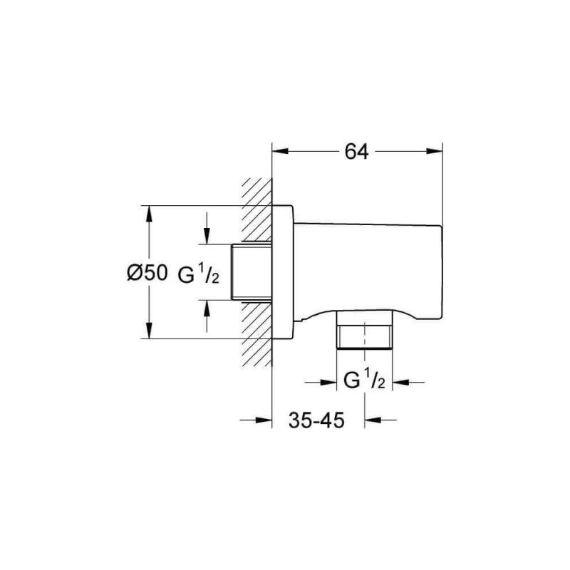 Zestaw Prysznicowy 6w1 Essence Hard Graphite Grohe